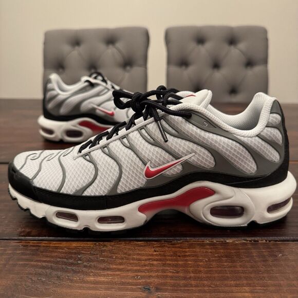 Nike Air Max Plus Photon Dust Particle Grey Shoes - Picture 9 of 15